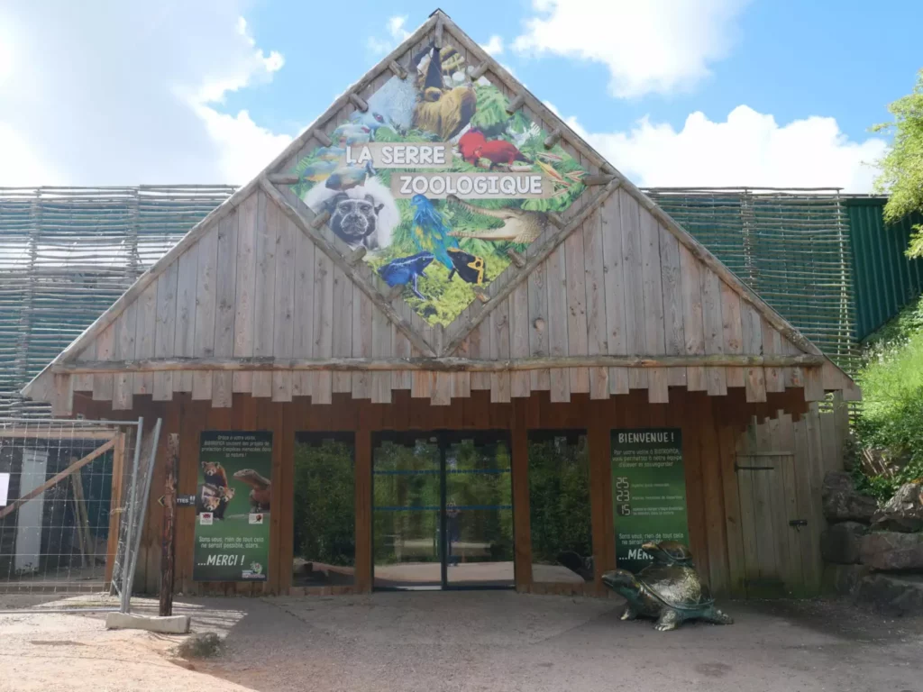 Ouverture de la serre zoologique